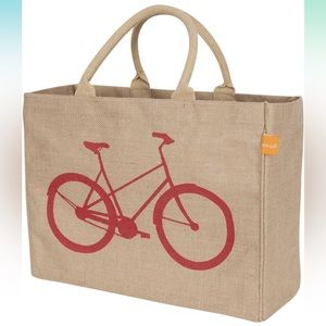 KAF Home Jute Market Tote Bag